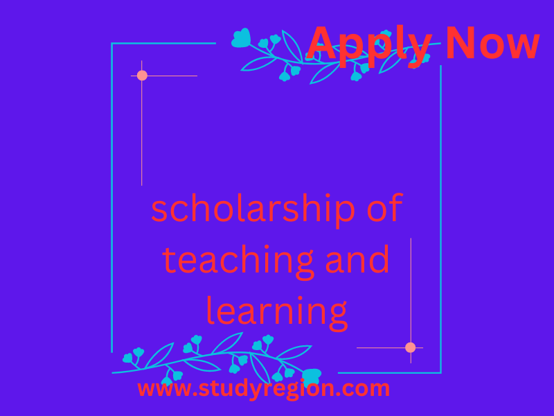 Scholarship Of Teaching and Learning | 2024-2025