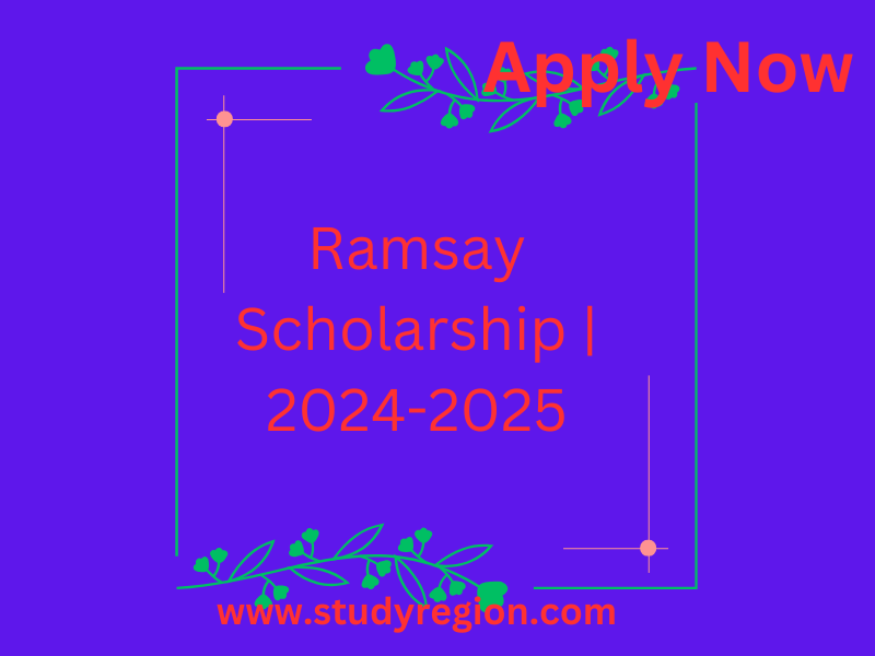 Ramsay Scholarship | 2024-2025